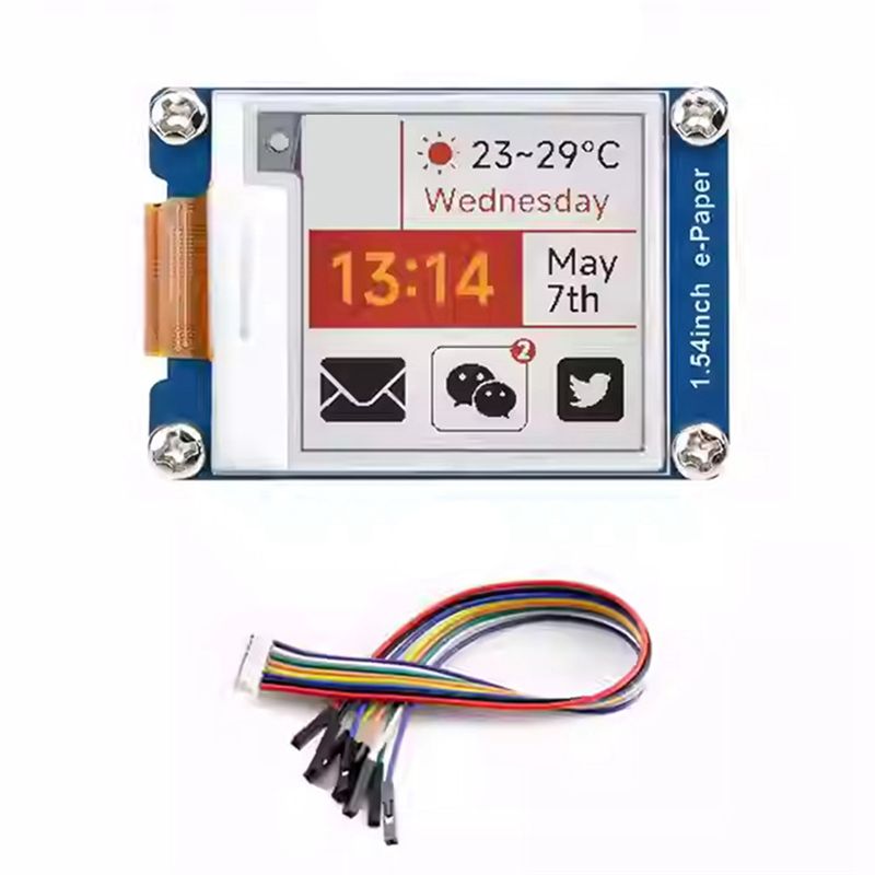 Pi Display - A42T-라즈베리 파이용 1.54인치 전자종이 스크린 전자잉크