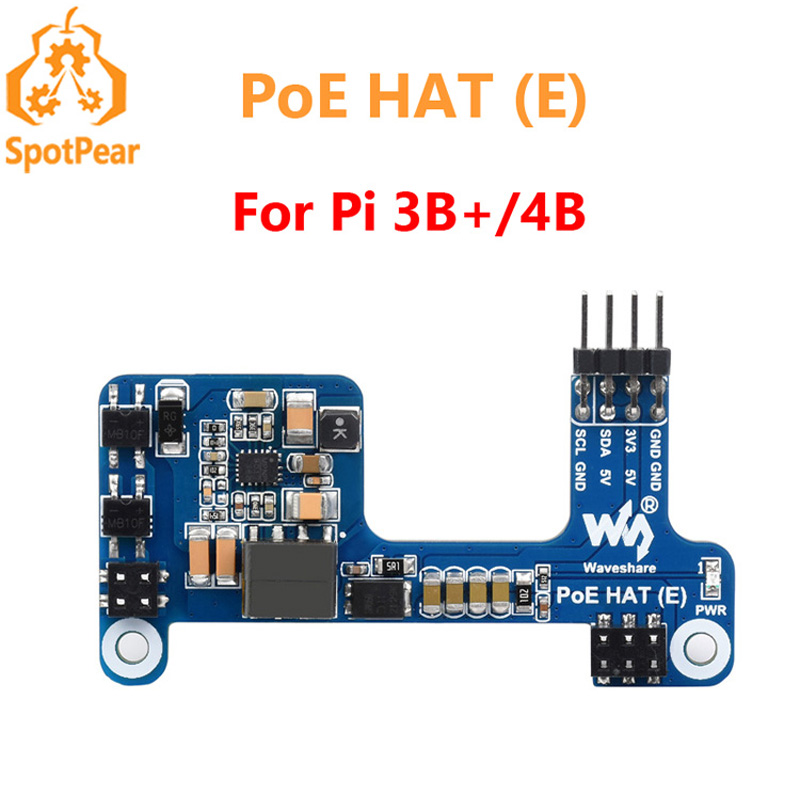 Pi Power Supply - Raspberry Pi PoE HAT 이더넷을 통한