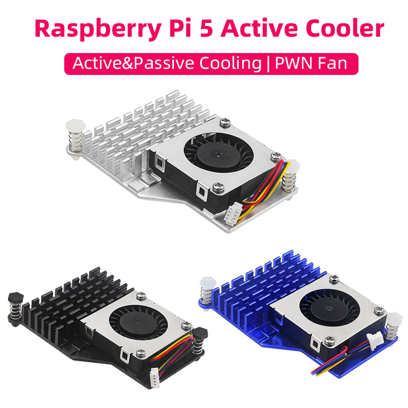 Pi 5 Case - Raspberry Pi 5 용 알루미늄 방열판