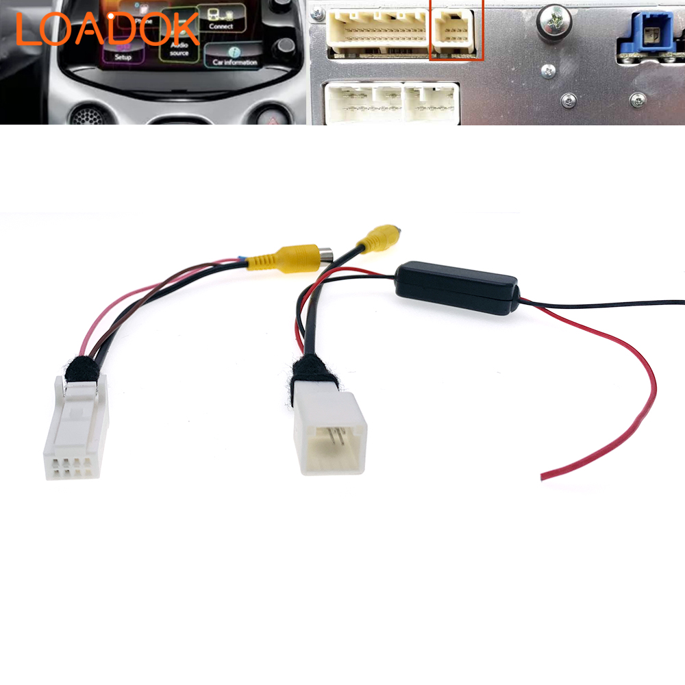 Pi Camera Cable - 자동차 라디오 후진 후면 카메라 RCA