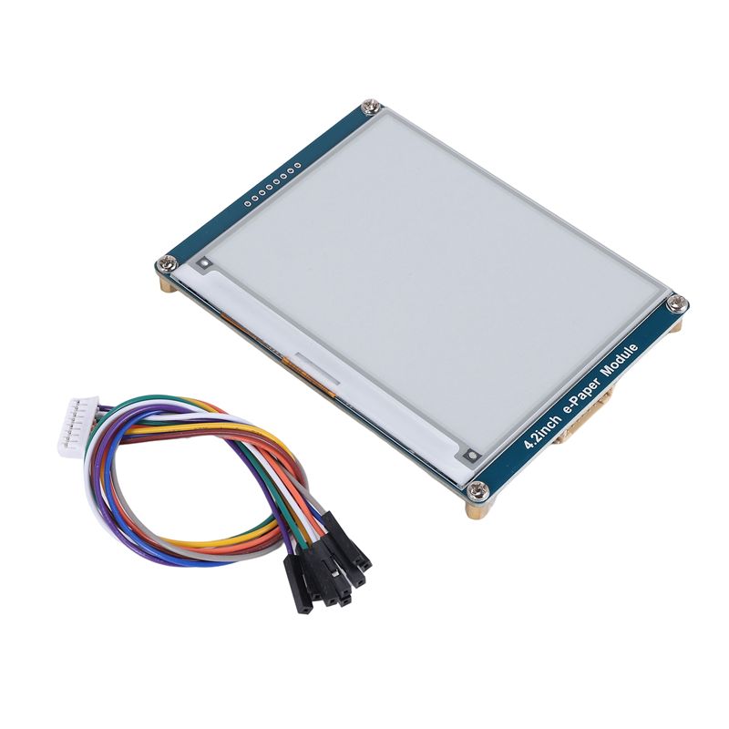 Raspberry Pi 4 - Waveshare 4.2인치 E-Ink 디스플레이 모듈, 라즈베리