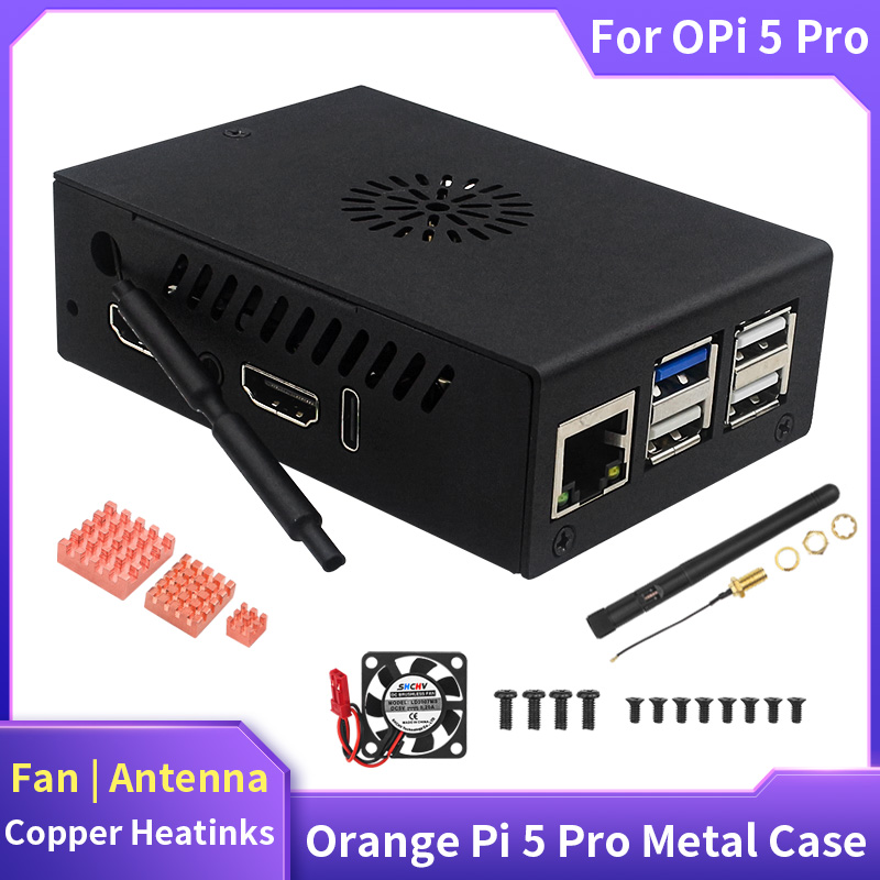 Pi 5 Case - Orange Pi 5 Pro 케이스 금속