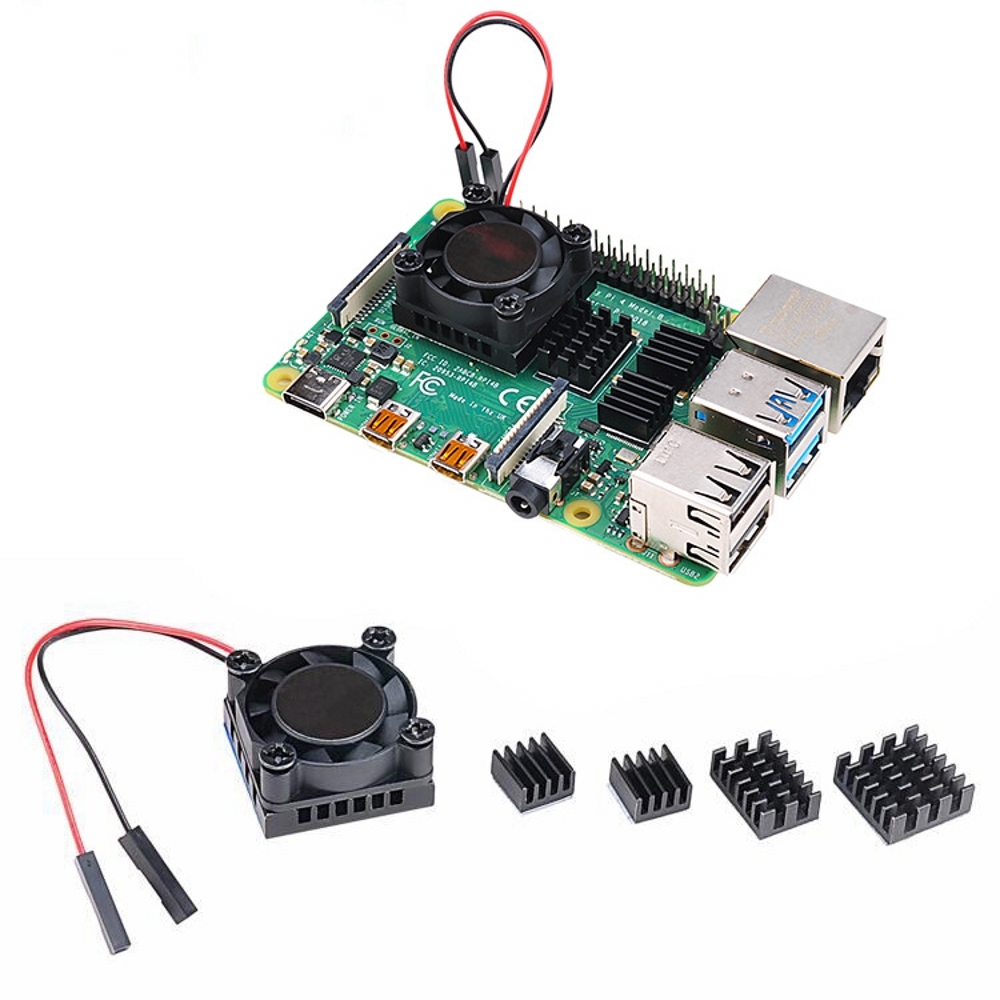 Pi Power Supply - Raspberry Pi 4 모델 B 방열판
