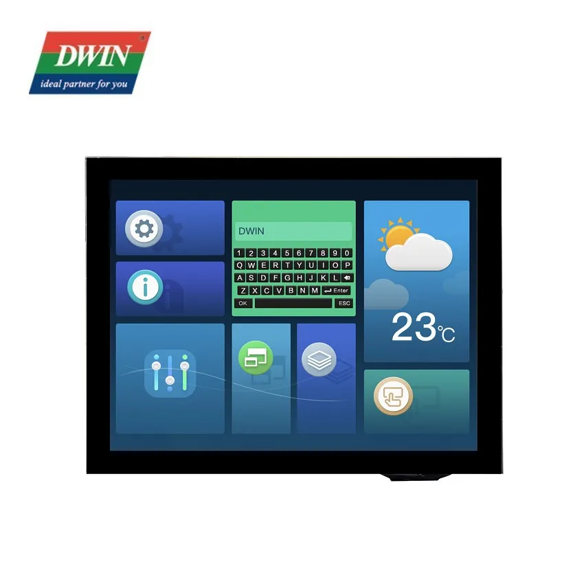 Raspberry Pi - 2026 DWIN 8인치 1024*768 픽셀 500nit