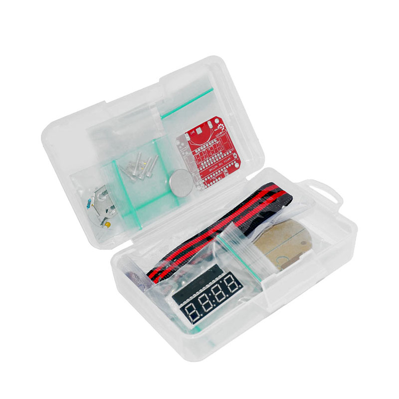 단일 칩 LED 키트 시계, DIY 빅 타임 전자 시계 - Arduino Kit 리뷰 및 가격
