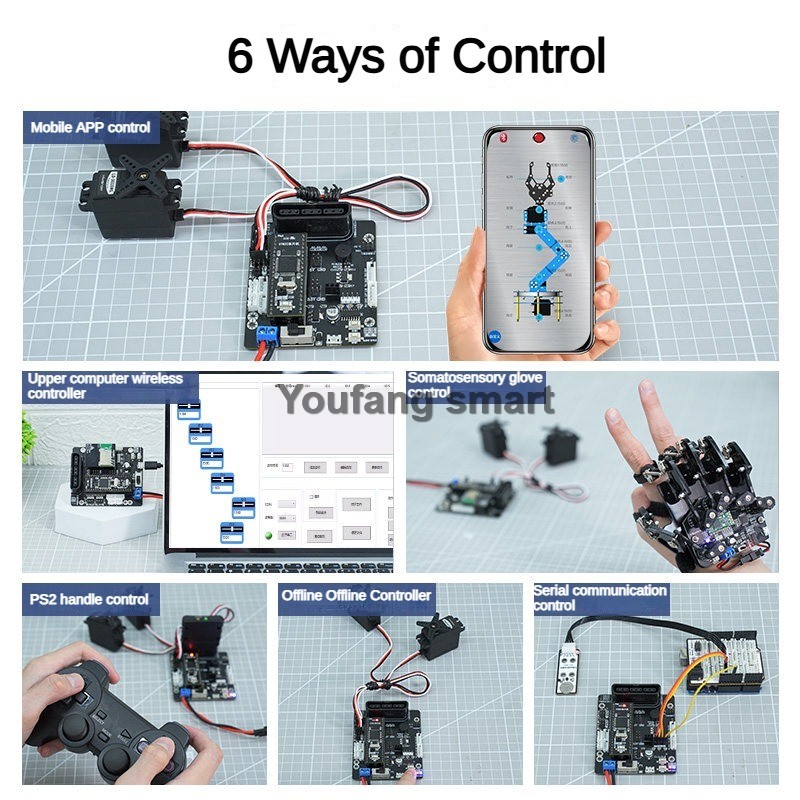 6채널 PWM 서보 및 4채널 버스 서보 컨트롤러 PS - Raspberry Pi Kit 리뷰 및 가격