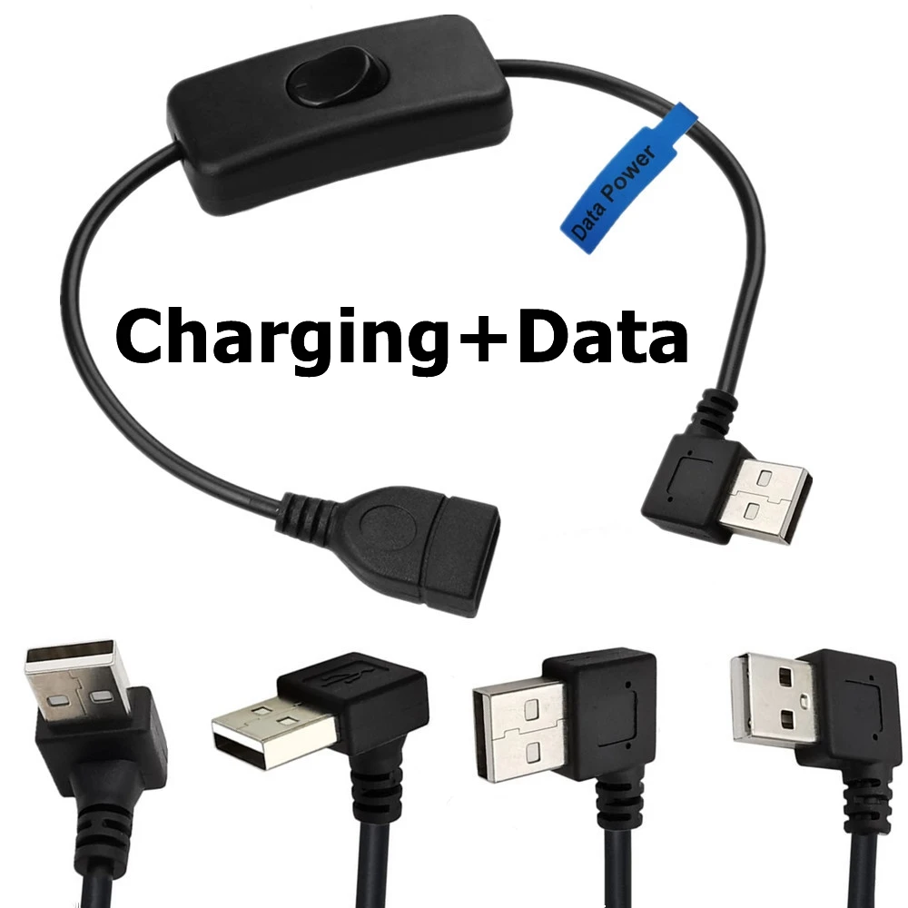 90도 USB 남성-여성 확장 충전 데이터 동기화 케이 - Pi Camera Cable 리뷰 및 가격