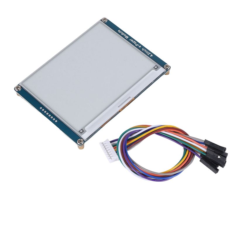Waveshare 4.2인치 E-Ink 디스플레이 모듈 - Raspberry Pi 4 리뷰 및 가격