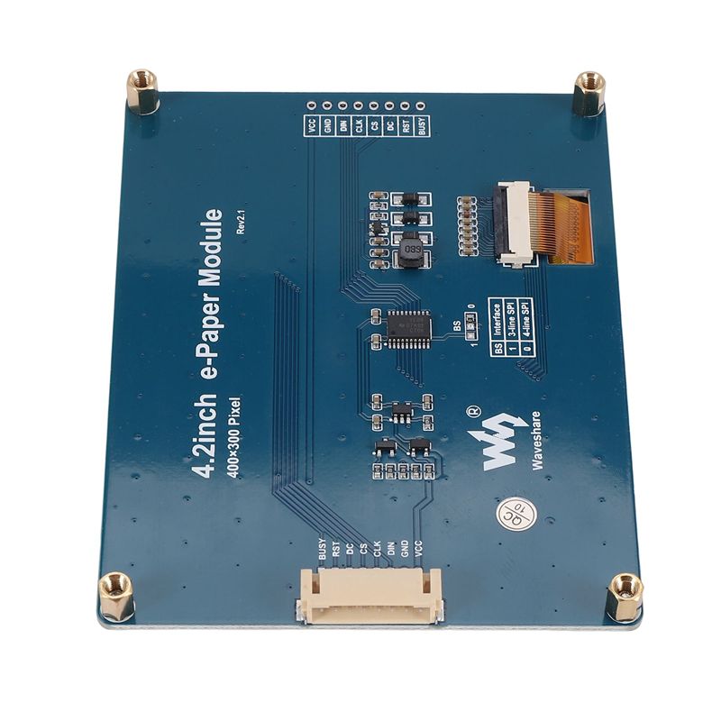 Waveshare 4.2인치 E-Ink 디스플레이 모듈 - Raspberry Pi 4 리뷰 및 가격