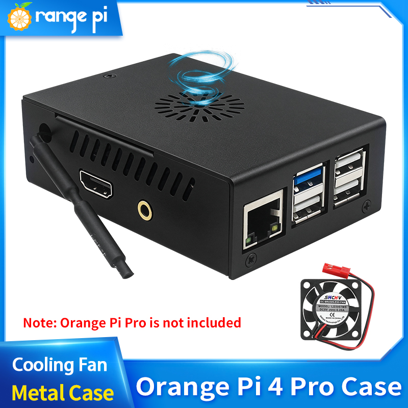 오렌지 파이 4 프로 메탈 케이스 블랙 보호 박스 (냉 - Pi Power Supply 리뷰 및 가격