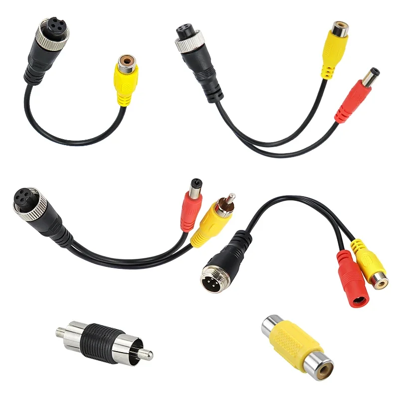Ownice 4 핀 항공 헤드 수 암-RCA AV 암  - Pi Camera Cable 리뷰 및 가격