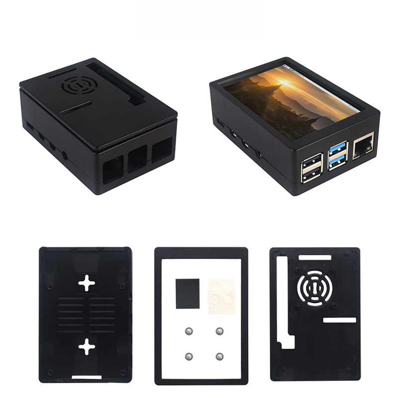 3.5 인치 라즈베리 파이 4 터치 스크린 480*32 - Pi 4 Case 리뷰 및 가격