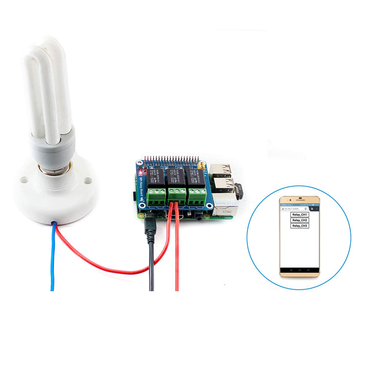 Waveshare 5V 3채널 릴레이 모듈 확장 보드  - Raspberry Pi Kit 리뷰 및 가격