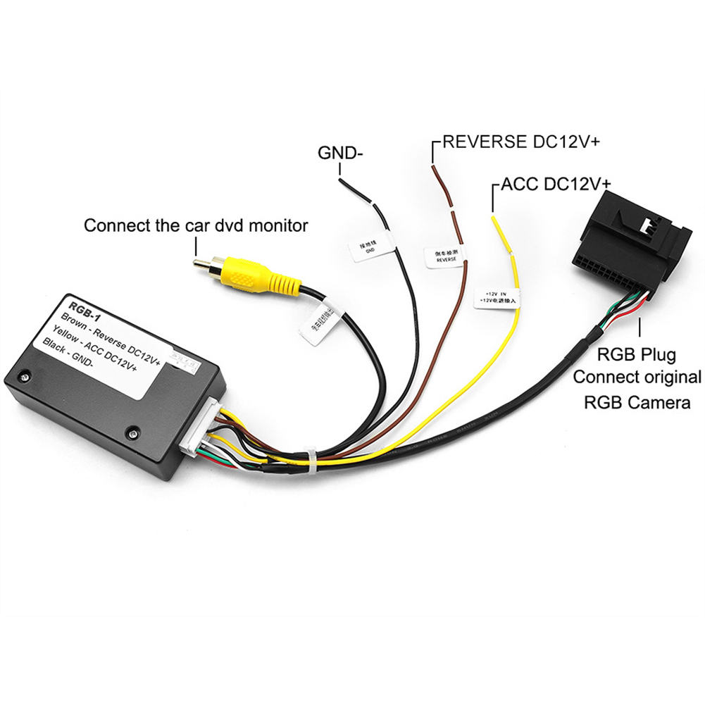 자동차 후방 카메라 RGB to RCA AV CVBS  - Pi Camera Cable 리뷰 및 가격