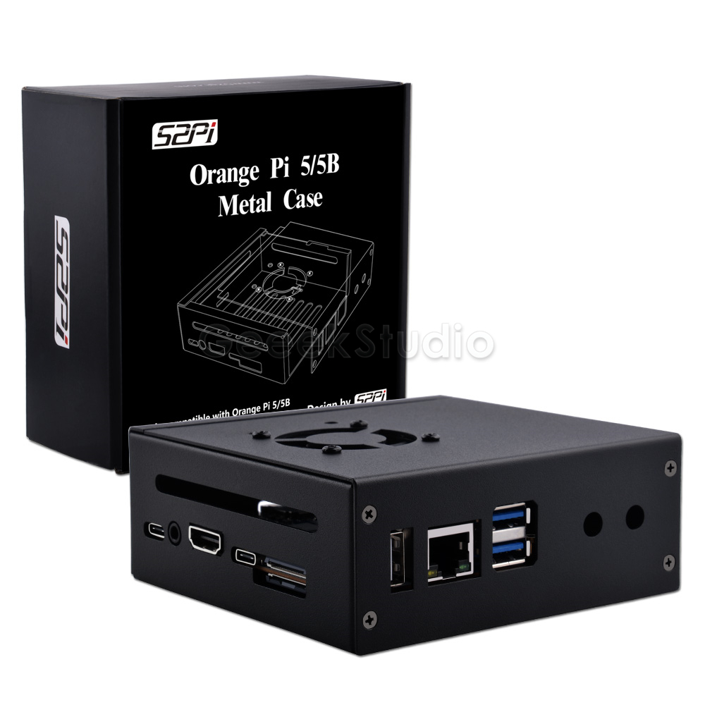 Orange Pi 5/5B 금속 보호 케이스 인클로저  - Pi 5 Case 리뷰 및 가격