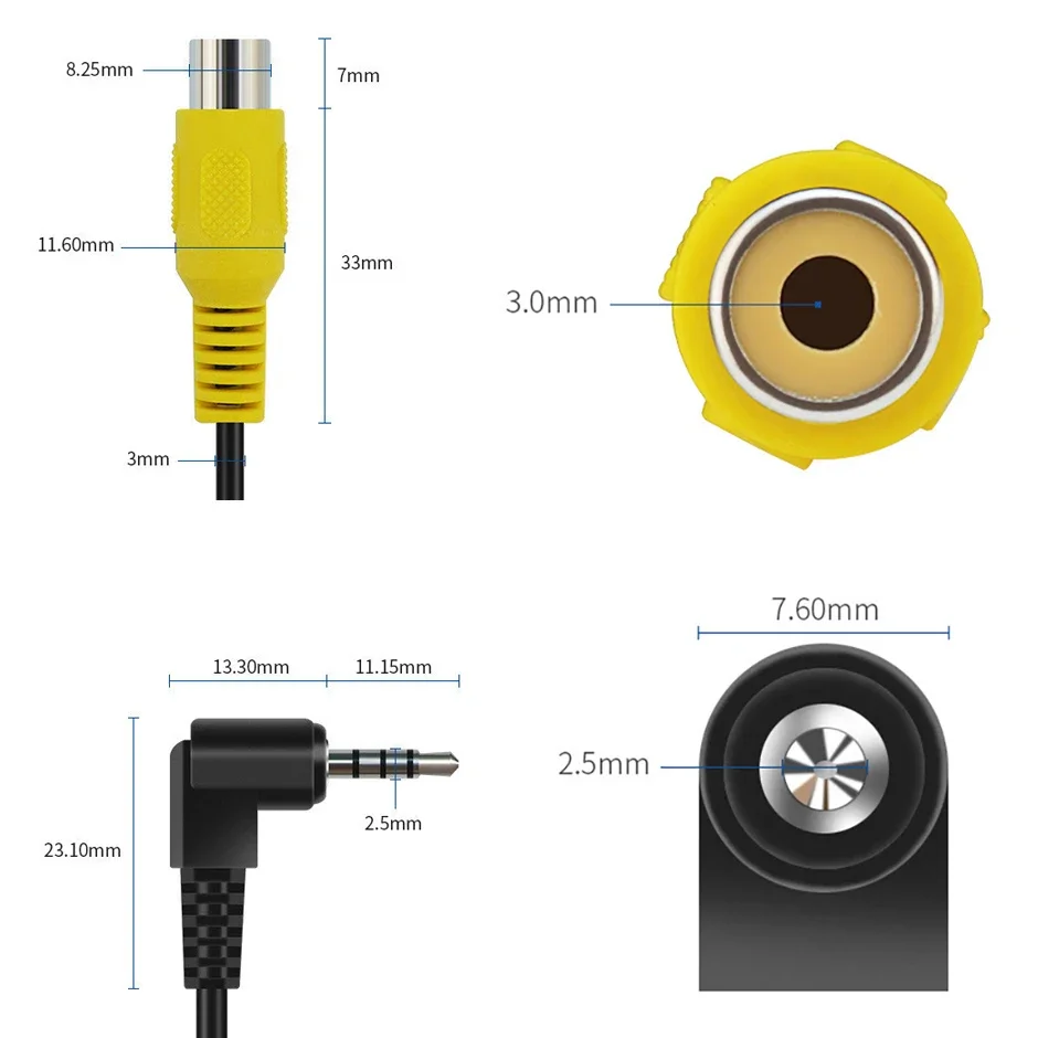 QXNY AV 인비디오 케이블 어댑터 2.5mm AV  - Pi Camera Cable 리뷰 및 가격