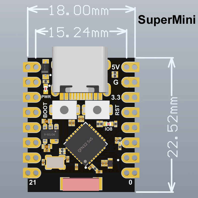 ESP32-S3 슈퍼미니 프로 미니 개발 보드, Wi- - Arduino Kit 리뷰 및 가격