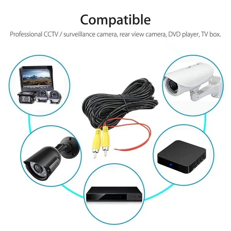자동차 후방 카메라 RCA 와이어 6m 비디오 케이블  - Pi Camera Cable 리뷰 및 가격