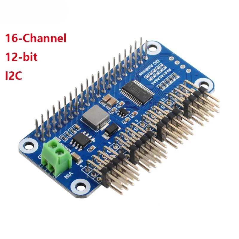 16채널 PWM 서보 모터 드라이버 HAT 모듈 쉴드  - Pi Zero 리뷰 및 가격