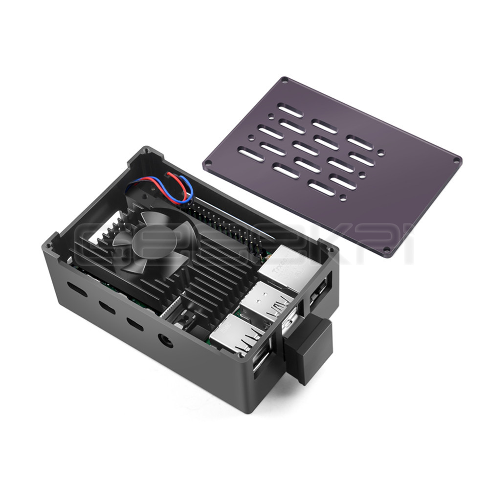 GeeekPi 알루미늄 벽돌 케이스 M.2 SATA S - Pi 4 Case 리뷰 및 가격