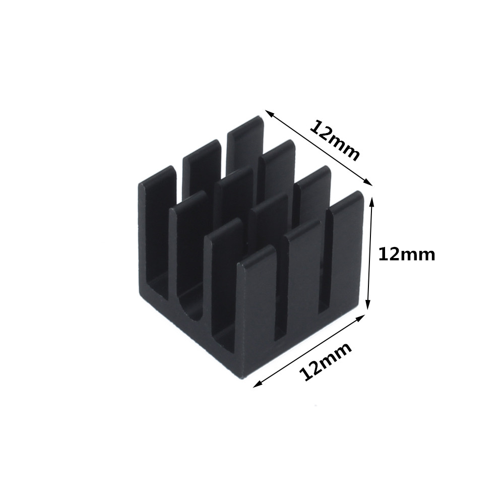 12x12x12mm 50pcs 알루미늄 방열판 라디에이 - Pi Power Supply 리뷰 및 가격