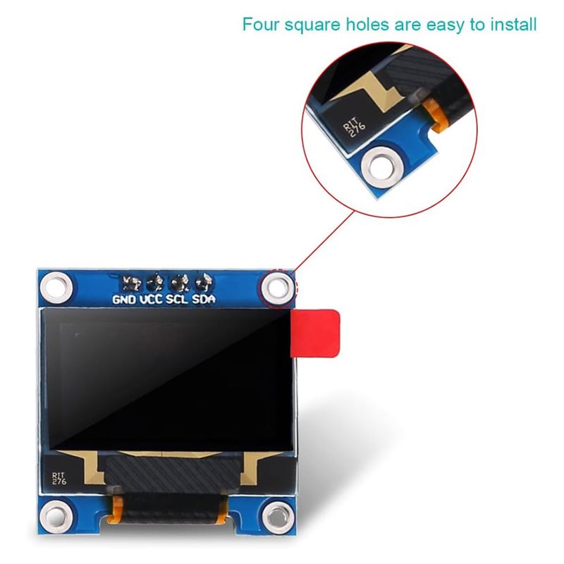 A37T-4Pcs 0.96 인치 OLED 디스플레이 모 - Pi Display 리뷰 및 가격