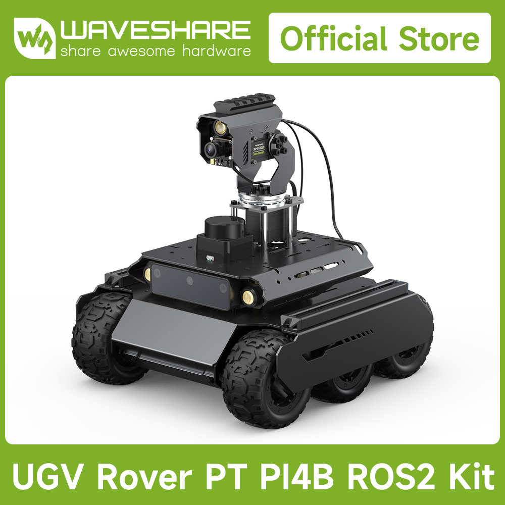웨이브쉐어 로버 ROS 2 오픈 소스 6륜 4WD AI - Raspberry Pi Kit 리뷰 및 가격
