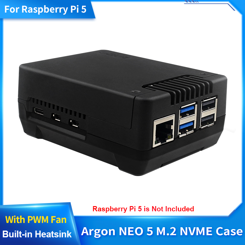 Argon NEO 5 M.2 NVME PCIE 케이스( - Pi 5 Case 리뷰 및 가격