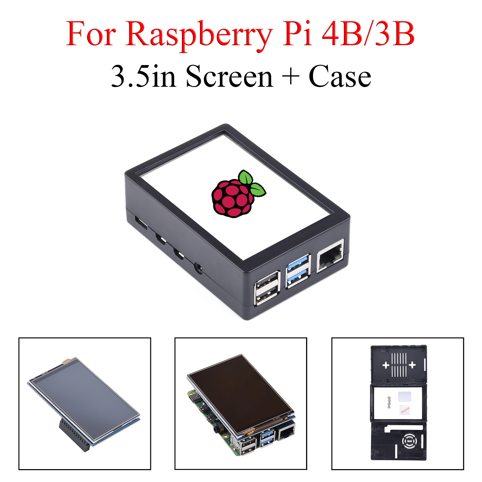 3.5인치 터치 스크린 480*320 디스플레이 터치스 - Pi 4 Case 리뷰 및 가격