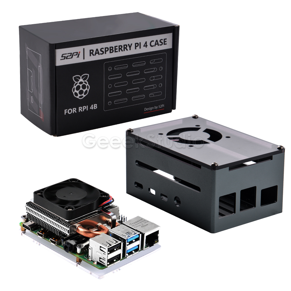 로우 프로파일 아이스 타워 냉각 팬 알루미늄 케이스,  - Pi 4 Case 리뷰 및 가격