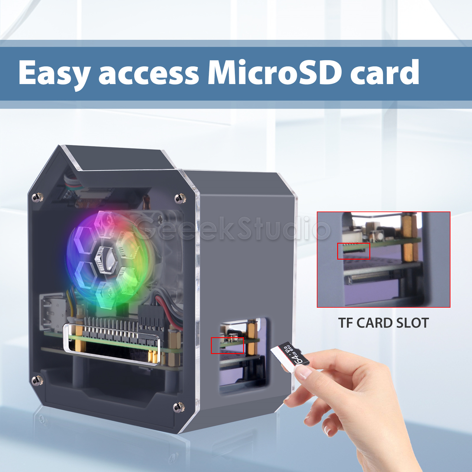 N07 Minitower NVMe NAS 키트, 아이스 - Pi 5 Case 리뷰 및 가격