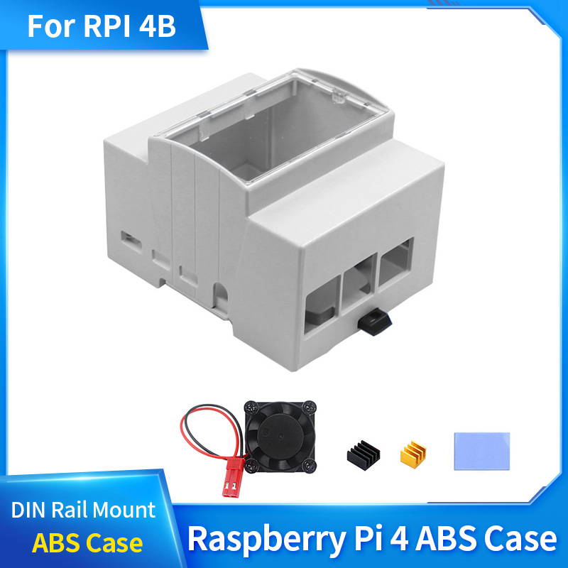 라즈베리 파이 4 ABS 케이스, 라즈베리 파이 4 모 - Pi 4 Case 리뷰 및 가격